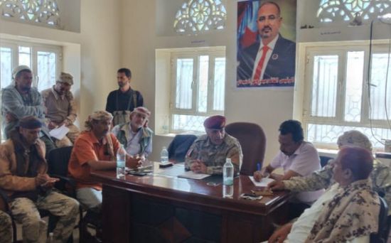 "انتقالي الضالع" يلتقي قادة الوحدات الجنوبية ويثمن انتصاراتهم