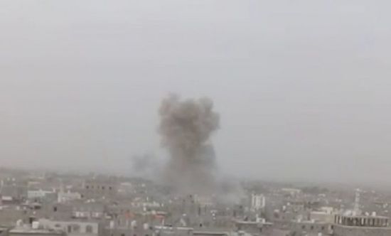 سقوط صاروخ حوثي على مأرب