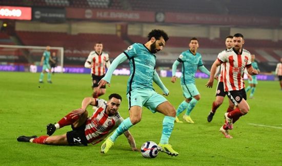 ليفربول يحتفل بوصول صلاح لهدفه الـ25 في الموسم الحالي