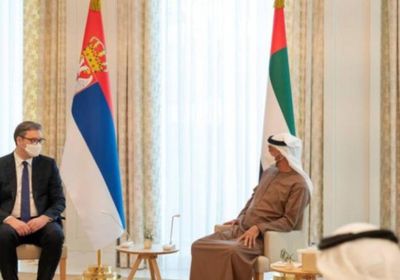 ولي عهد أبوظبي يبحث مع الرئيس الصربي سبل تعزيز العلاقات الثنائية