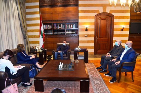 الحريري يستقبل السفيرة الأمريكية في لبنان لمناقشة آخر المستجدات