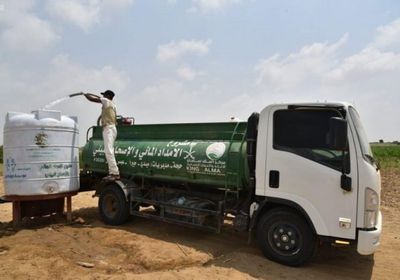 ضخ أكثر من 4 ملايين لتر مياه بحجة