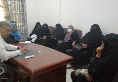 "انتقالي أبين" يناقش أنشطة إدارة المرأة والطفل