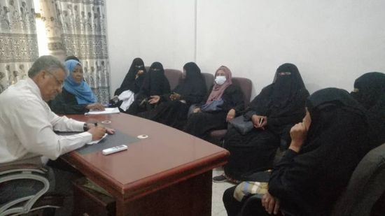 "انتقالي أبين" يناقش أنشطة إدارة المرأة والطفل