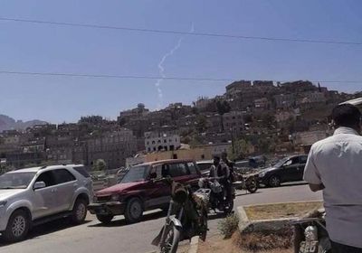 انفجار هائل في إب جراء فشل إطلاق صاروخ حوثي