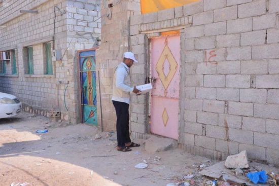 مساعدات سعودية لـ 3000 أسرة بالمكلا