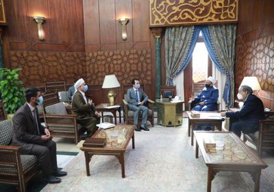  شيخ الأزهر يتسلم دعوة رسمية لزيارة إقليم كردستان بالعراق