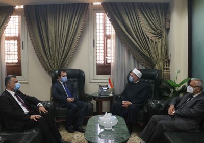  مفتي مصر يبحث مع وزير الأوقاف الكردستاني تعزيز التعاون الإفتائي