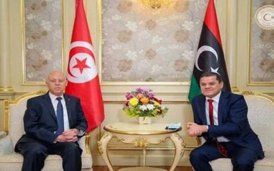 رئيس الحكومة الليبية والرئيس التونسي يبحثان سبل تعزيز التعاون الثنائي