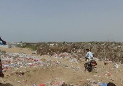 المدفعية الحوثية تقصف قرية نازحين في الدريهمي