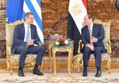 الرئيس المصري يبحث مع نظيره اليوناني مستجدات شرق المتوسط