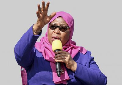  سامية حسن تؤدي اليمين الدستوري رئيسة لتنزانيا