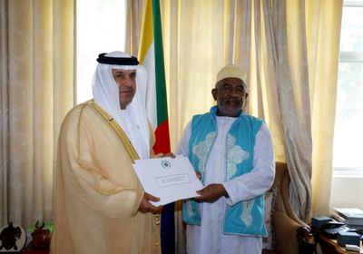 رئيس جزر القمر يشكر الإمارات على تقديم الدعم لبلاده