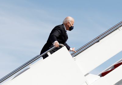 شاهد.. هكذا سخر نجل ترامب من سقوط بايدن