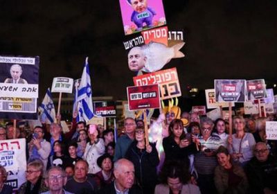 إسرائيل.. تظاهرة حاشدة تطالب نتنياهو بالتنحي