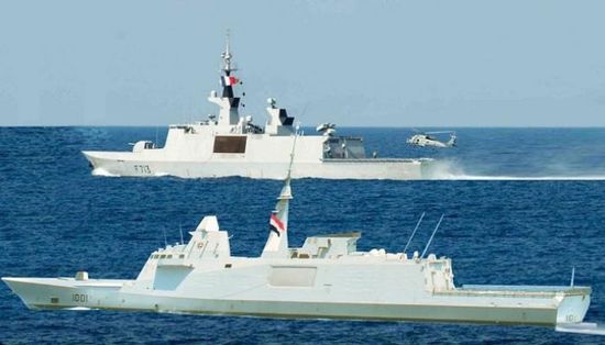 بدء فعاليات التدريب البحري المشترك المصري الفرنسي "كليوباترا 2021"