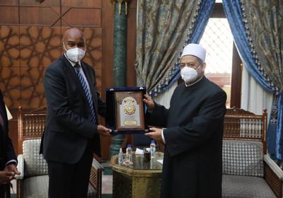 شيخ الأزهر خلال استقبال وزير خارجية الصومال: نفتح أبوابنا لطلابكم
