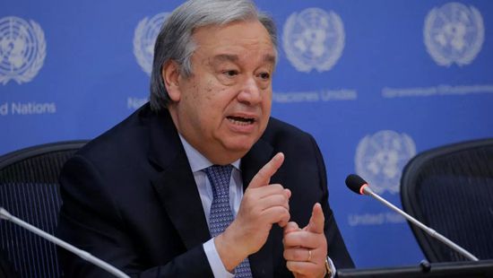 غوتيريش يدعو أطراف النزاع لاغتنام المبادرة السعودية