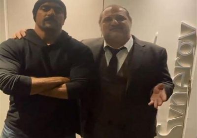 بالفيديو.. خالد الصاوي وأحمد العوضي يروجان لمسلسل "اللي ملوش كبير"