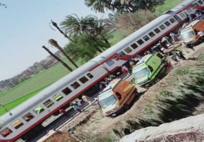  فيديو يرصد اللحظات المروعة لاصطدام قطاري الصعيد في مصر (شاهد)