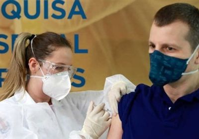 الشيوخ البرازيلي يتوقع تطعيم مليون شخص يوميًا أول أبريل