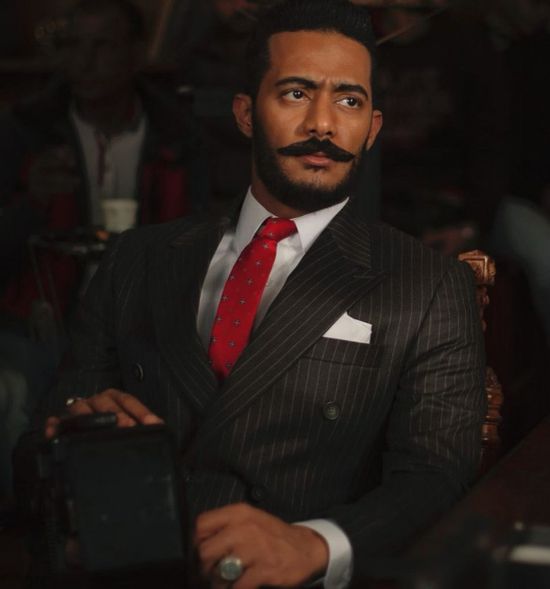 محمد رمضان مع مخرج مسلسله "موسى" (صورة)