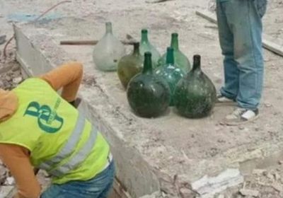 العثور على 15 قنينة أثرية مدفونة بالمغرب