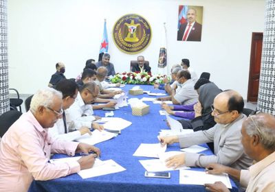 "أمانة الانتقالي" تستعرض تقارير أداء 4 دوائر