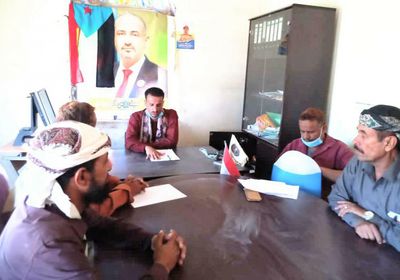 "انتقالي المسيمير" يبحث تفعيل المراكز المحلية