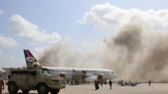 التحقيق الأممي يتهم الحوثيين بالمسؤولية عن قصف مطار عدن