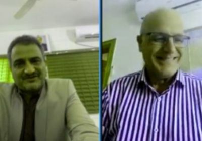 لملس وآرون يبحثان سبل تعزيز الوضع الإنساني بعدن