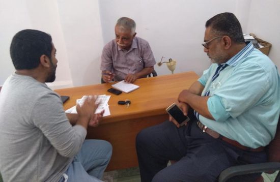 "انتقالي لحج" يتفقد سير العمل في مؤسسة الكهرباء