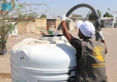 مشروع الإمداد المائي يضخ 630 ألف لتر إلى الخوخة