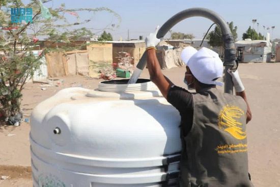 مشروع الإمداد المائي يضخ 630 ألف لتر إلى الخوخة