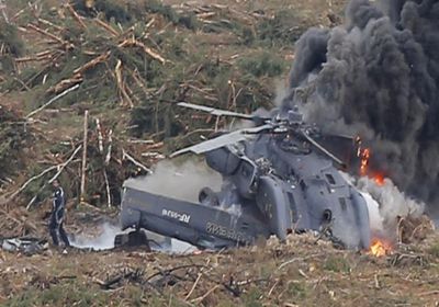 مصرع راكبين في سقوط طائرة هليكوبتر بالتشيك