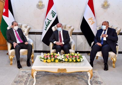  وزيرا خارجيتا الأردن ومصر تبحثان القمة المُرتقبة لآلية التعاون الثلاثي مع العراق