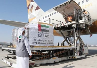  الإمارات تغيث إثيوبيا بطائرة مساعدات تحمل 46 طنًا