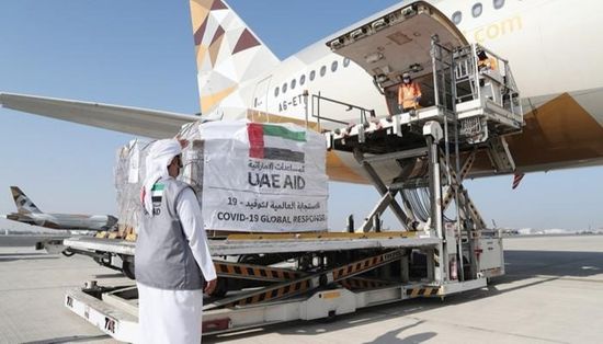  الإمارات تغيث إثيوبيا بطائرة مساعدات تحمل 46 طنًا