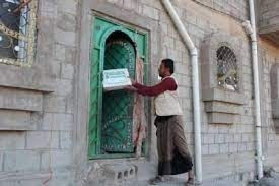 سلمان للإغاثة: توزيع 3600 كرتون تمور في عزان