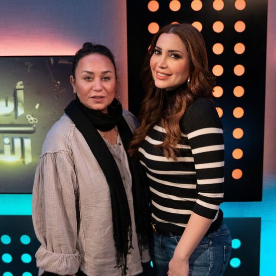 نسرين طافش مع إنجي علي في لقاء جديد (فيديو)