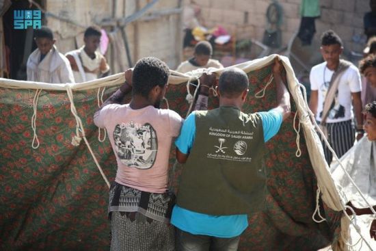 "سلمان للإغاثة" يبادر بإغاثة منكوبي حريق السيسبان