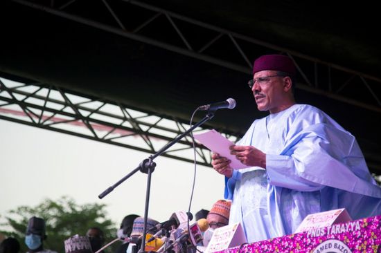  تنصيب محمد بازوم رئيسًا للنيجر