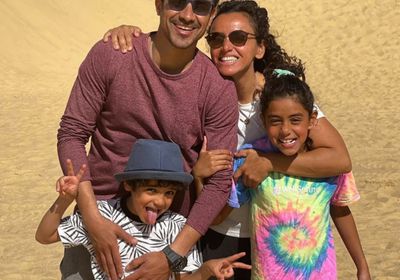 أحمد داوود وعلا رشدي يحتفلان بعيد زواجهما