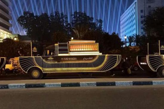 السفارة الروسية بالقاهرة تشيد بموكب المومياوات