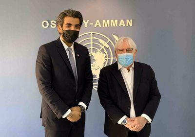 البيض لـ غريفيث: السلام مسؤولية دولية و"الانتقالي" ملتزم بتطلعات الجنوبيين