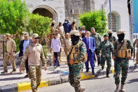 عرض عسكري لقوات النخبة بلواء العاصفة في عدن