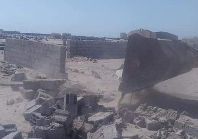 إزالة أبنية مخالفة في مديرية خورمكسر