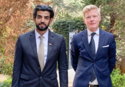 البيض وجروندبرج يبحثان مسارات السلام في الجنوب واليمن