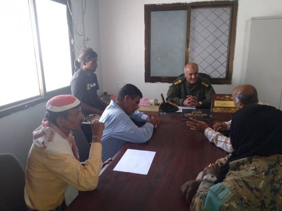 "انتقالي البريقة" يطلع على الجهود الشرطية لفرض الأمن