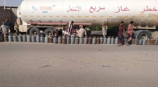 طوابير طويلة للحصول على أسطوانة غاز بلودر